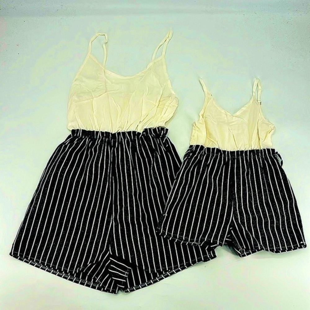 UEC Amazon mommy & me short rompers adult small kid 4-5